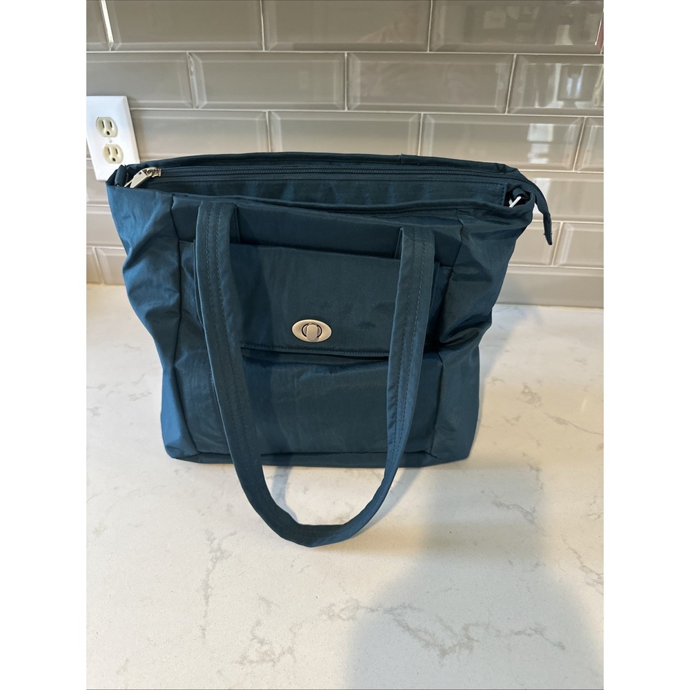 Travelon Magellan's Teal ‎ Pro RFID Gateway Bag NEW Without Tags Crossbody strap